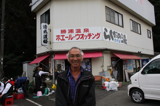 大会もプライベートもお世話になっております。清丸船頭さん