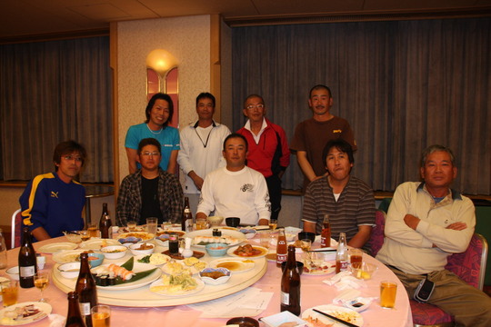 兵釣連の0皆さんです。石井さんご兄弟もおられます。