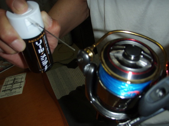 リールをメンテナンスしましょう