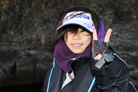 少女は絵里ちゃん。長谷川さんのきゃわゆい子供さん