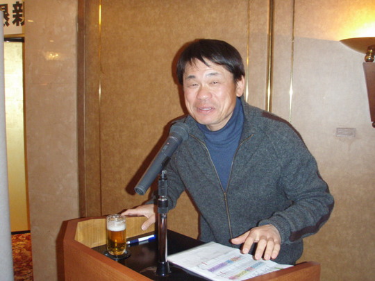 今年の幹事は中澤さん。お疲れ様。