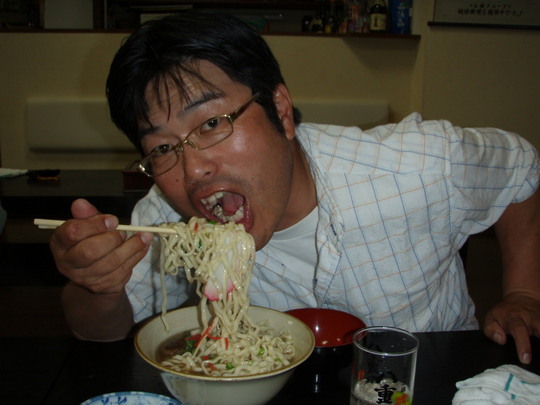 仕上げはソーキそばです。