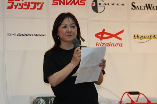 競技説明は競技委員長の大西さん