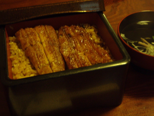 待ちに待ったうな重。