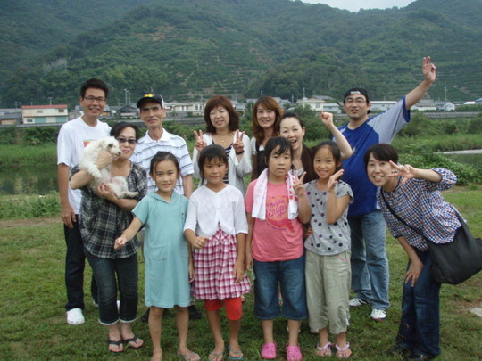 宝探しスイカ割りに大活躍のKさん家。おめでとう。