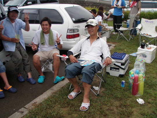 鮎釣りの講師をやっていただきました。皆さんたくさん釣れたと、そしてはまってしまったと。