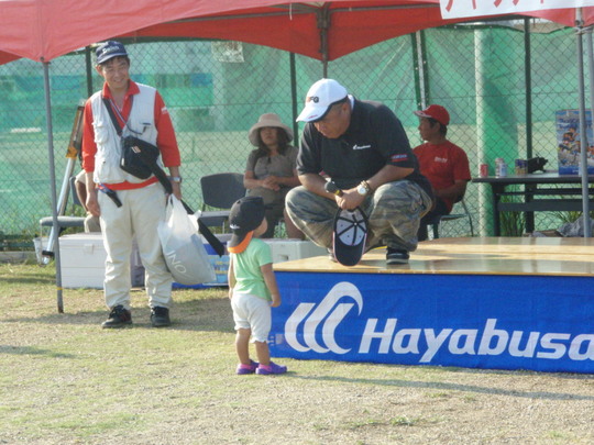 大きくなったら釣り師になる〜か。