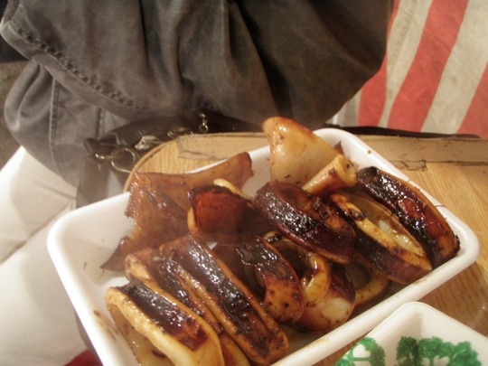 イカの姿焼はカミサンの大好物