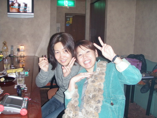 ひがシャン(梅ちゃん)とMIWAぽんです