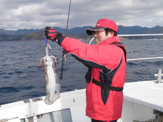 とったど〜っと見せている最中です