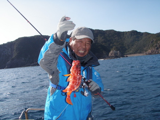 今井さんは宣言通りのアカハタです。頂いちゃいました。♡