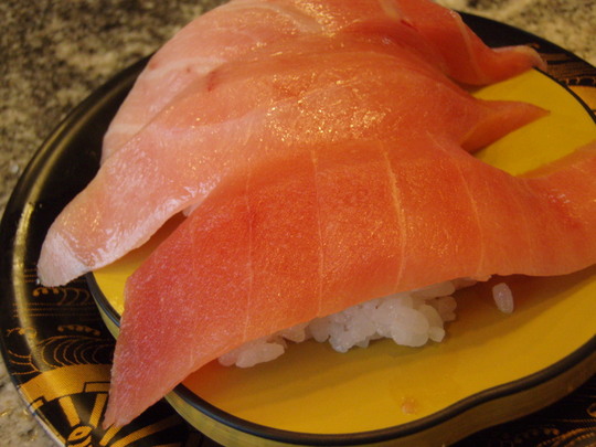 普段食べないマグロの寿司
