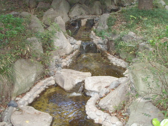 川もありますね