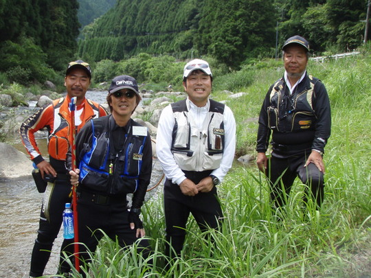 神戸から向井さん親子と合流しての楽しい釣りです