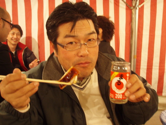 一杯いただいてます。