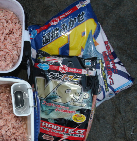 人気の釣り餌です。