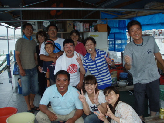 楽しい仲間が集まりました。