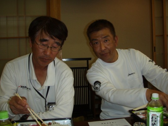 大谷会長と堀口事務局長