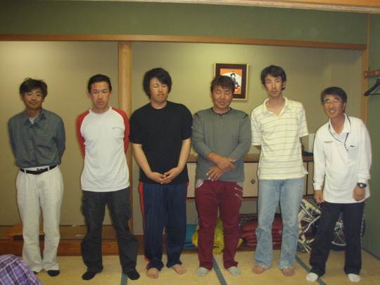 日釣連選手壮行会