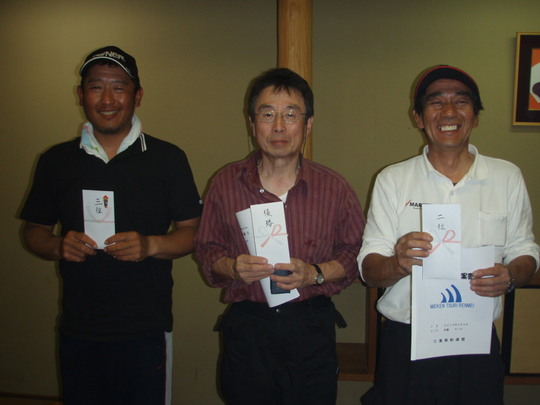 春季大会上位3名