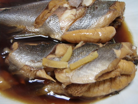 イサキ煮つけ、これは好きですね。