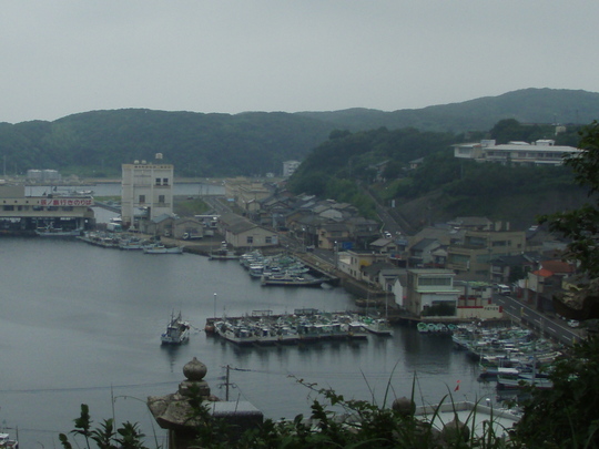 そこから見下ろせばこんな風景です