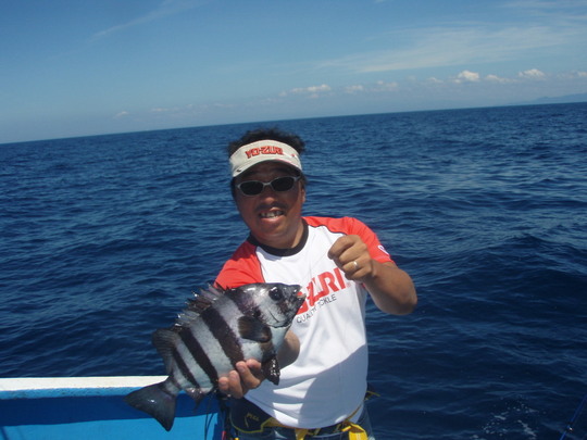 石鯛も濃いところです。