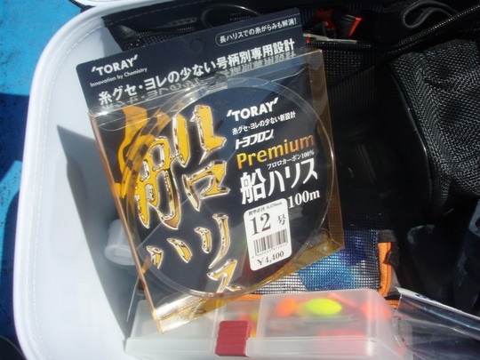 潮の速度によって独自の仕掛けを作る時もあります