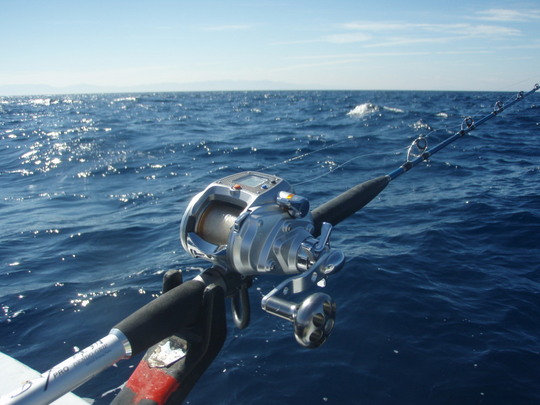 最新鋭のフカセ専用リール