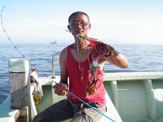 常連さんもぱかぱか釣ります