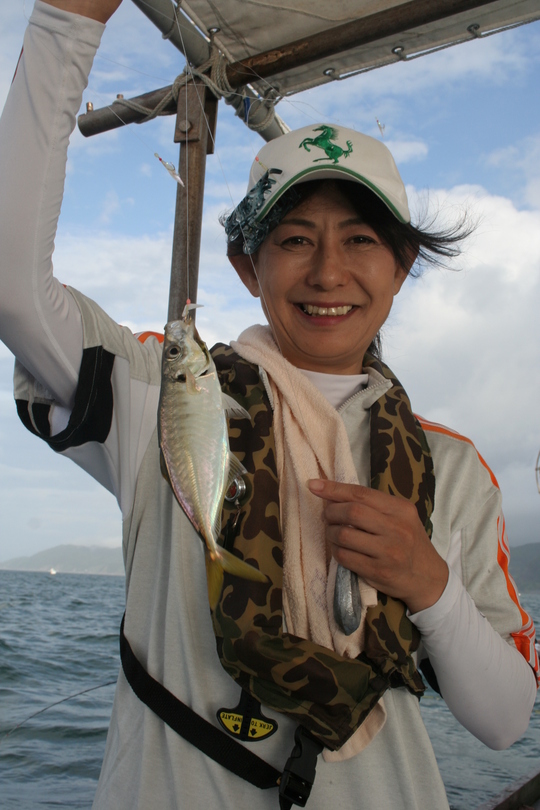 この人も黄アジ。永田まりさん