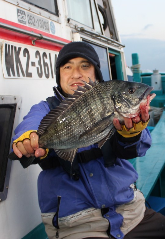 この人は4匹も釣ったのに…