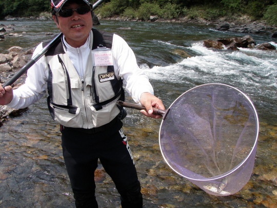 まだまだ小ぶりですが目印が走る時もあります