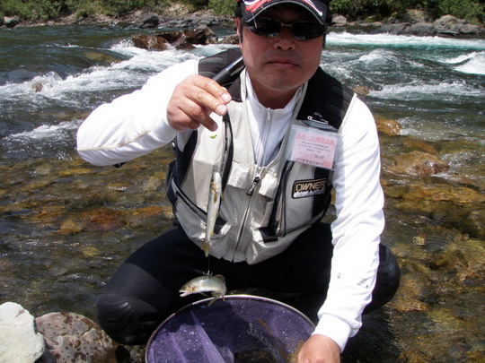 背掛かりが連発です